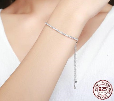 Sparkling on sale strand bracelet